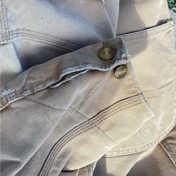 βοΈVintage Carhartt Insulated Coveralls Very nice Preloved Pre-lived Condition - Picture 9 of 16